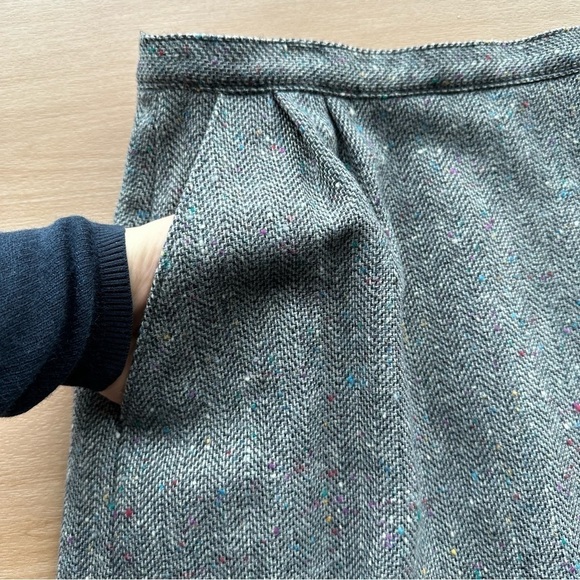 Vintage Pendleton 100% Virgin Wool Pencil Skirt Blazer Suit Set - Picture 11 of 15